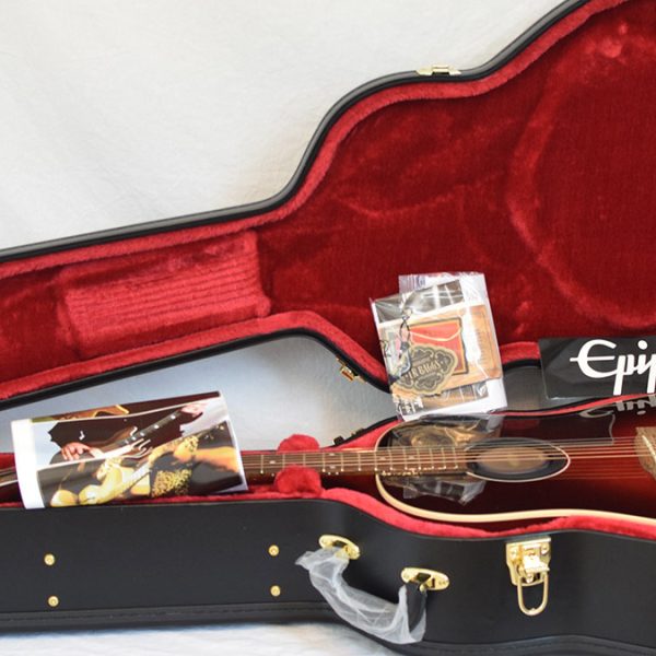 Epiphone Slash J-45 Acoustic Guitar - Vermillion Burst detail image 8