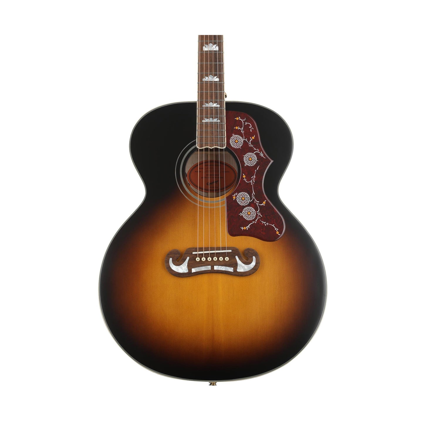 Epiphone J-200 Acoustic-electric Guitar - Aged Vintage Sunburst Gloss product image