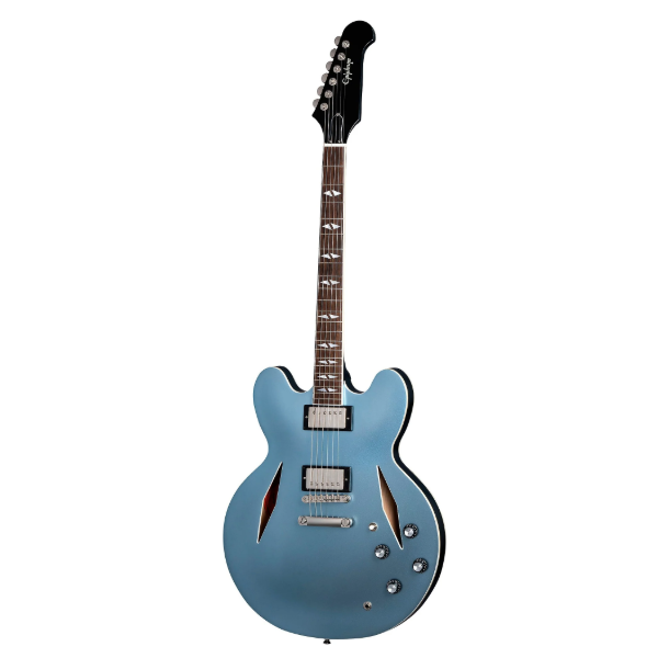 Epiphone Dave Grohl DG-335 Semi-hollowbody Electric Guitar - Pelham Blue detail image 2