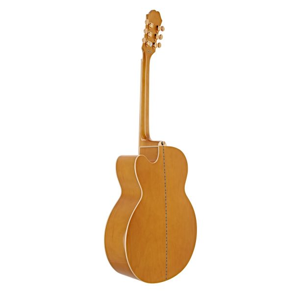 Epiphone EJ-200EC Studio Acoustic Guitar - Vintage Natural detail image 10