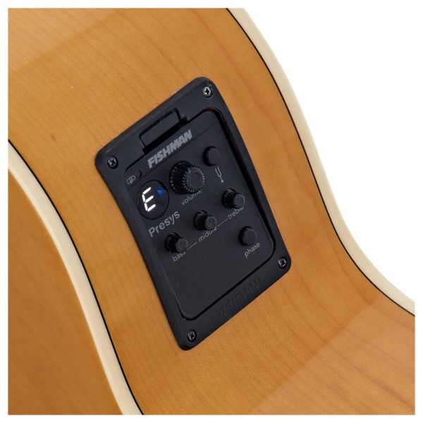 Epiphone EJ-200EC Studio Acoustic Guitar - Vintage Natural detail image 11