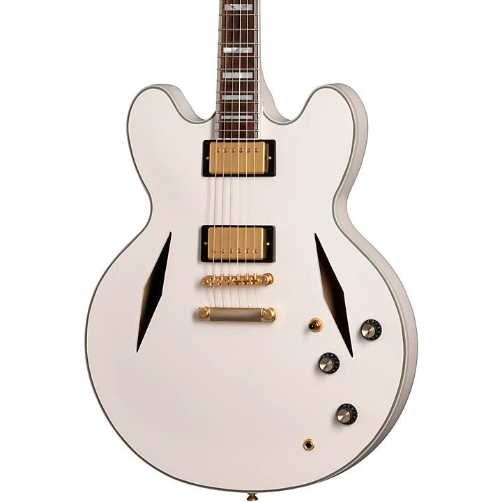 Epiphone Emily Wolfe – White Wolfe – Sheraton Semi-Hollow Guitar product image