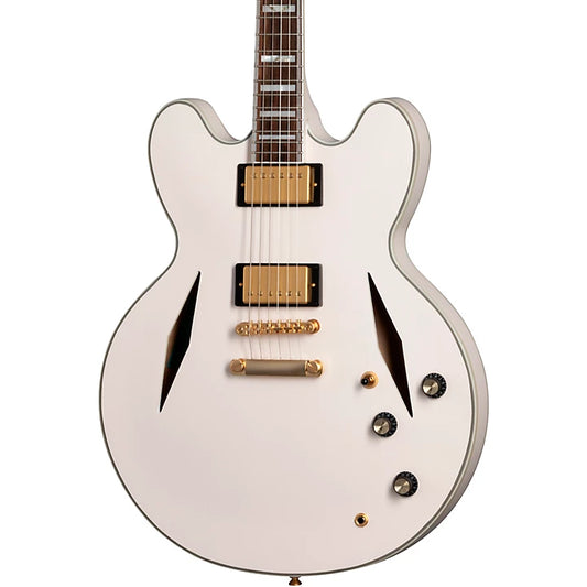 Epiphone Emily Wolfe – White Wolfe – Sheraton Semi-Hollow Guitar product image