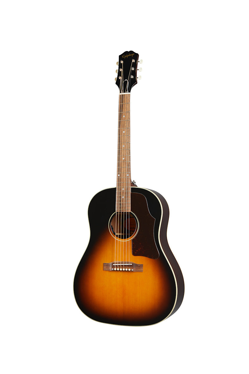 Epiphone J-45 EC Studio Acoustic Guitar - Vintage Sunburst detail image 3