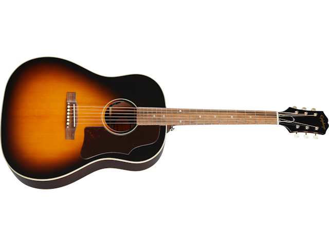 Epiphone J-45 EC Studio Acoustic Guitar - Vintage Sunburst detail image 6