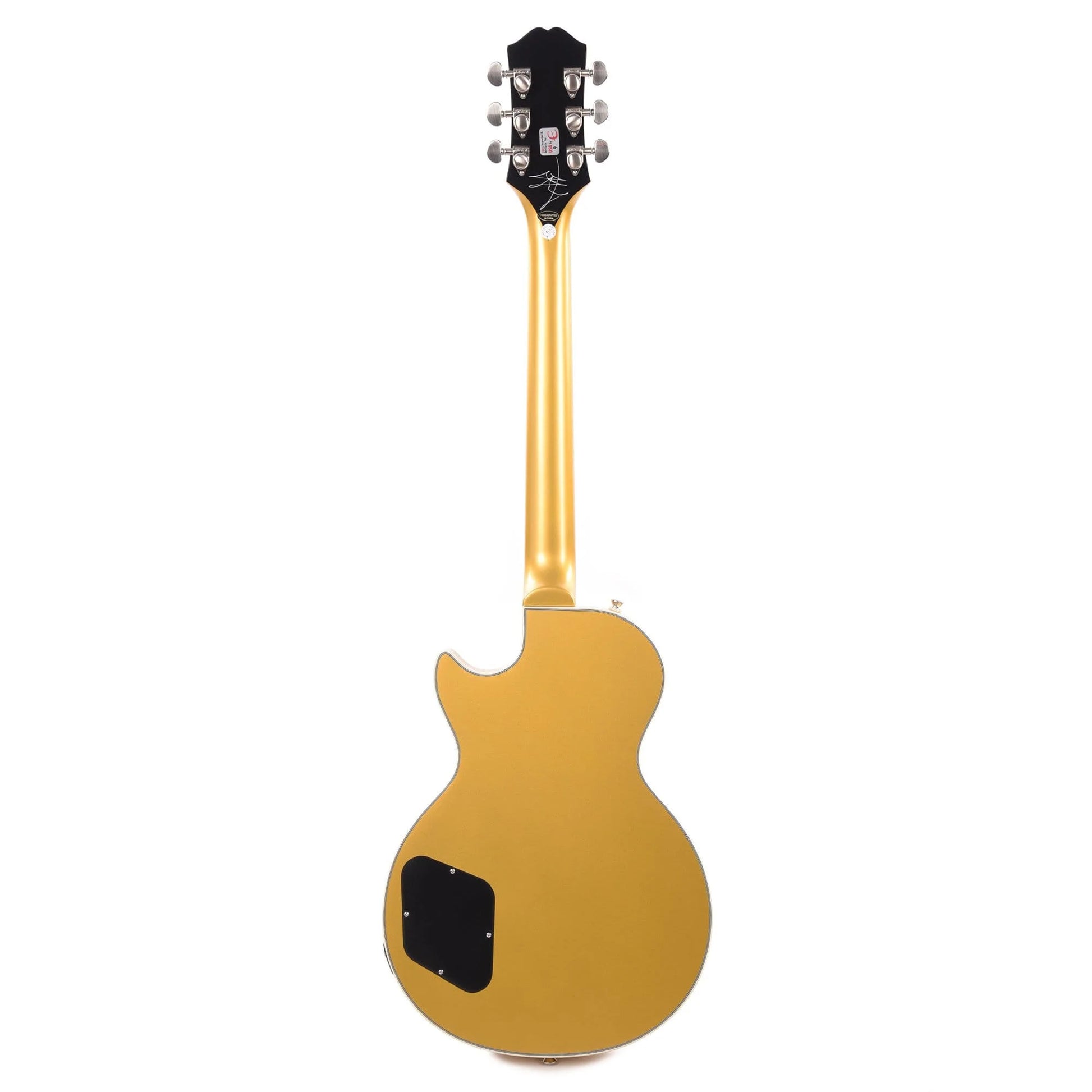 Epiphone Jared James Nichols Gold Glory Les Paul Custom - Double Gold Aged Gloss detail image 3