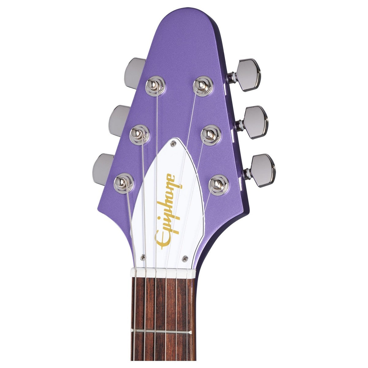 Epiphone Kirk Hammett 1979 Flying V Electric Guitar - Purple Metallic detail image 6