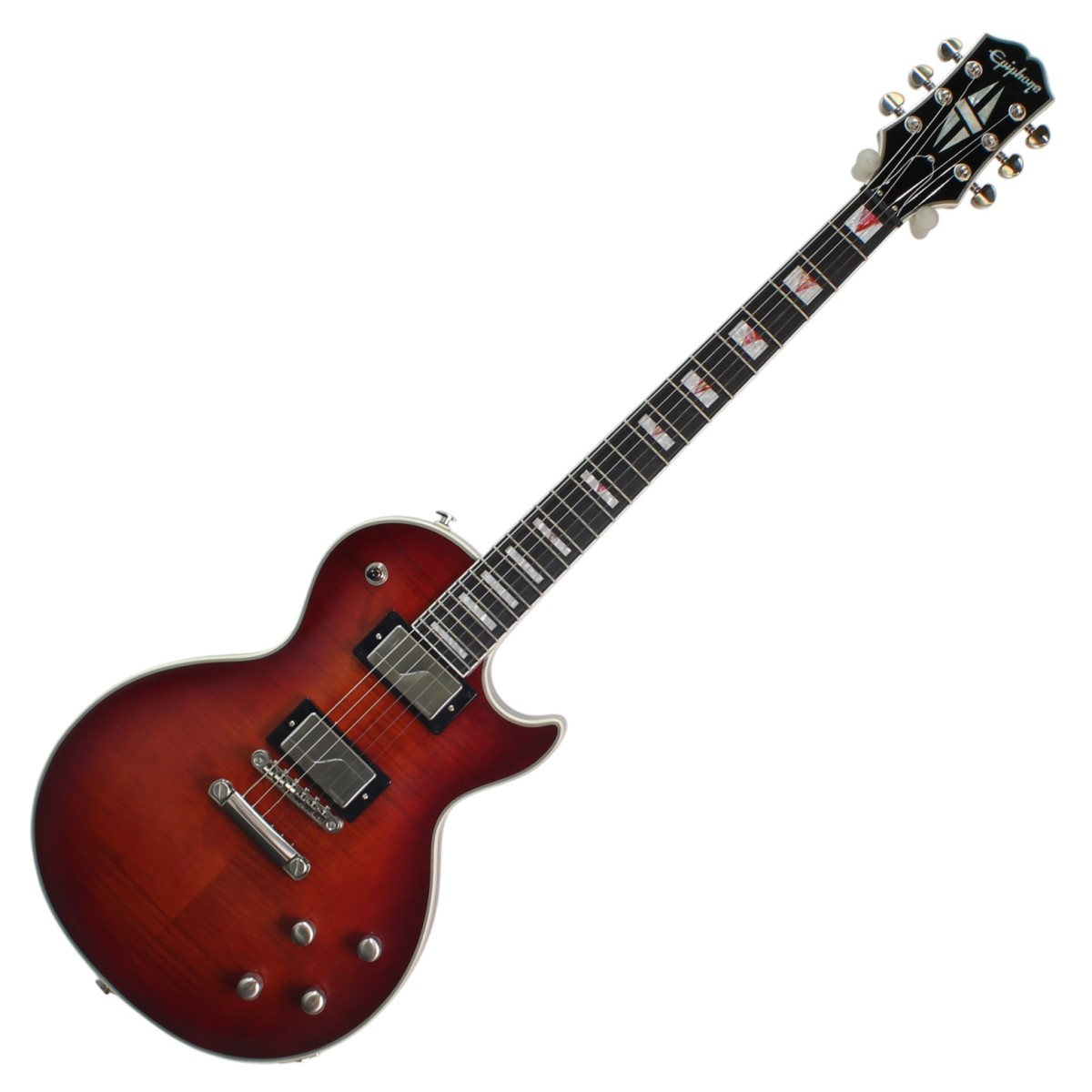 Epiphone Les Paul Prophecy Electric Guitar - Aged Bengal Tiger Burst detail image 2