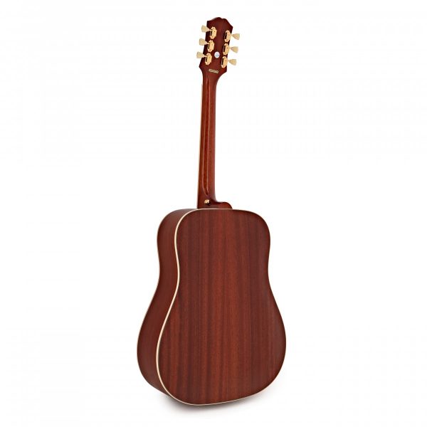 Epiphone Masterbilt Hummingbird Electro Acoustic Guitar - Aged Cherry Sunburst Gloss detail image 7