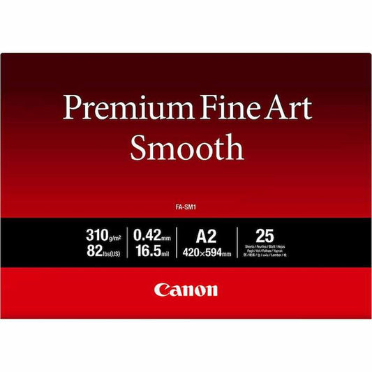 Canon PAPER FA-SM1 Fine Art Smooth A2 (25 pack) product image 1
