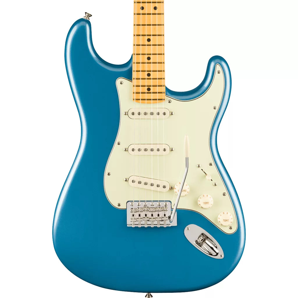 Fender American Professional Classic Stratocaster Electric Guitar - Faded Lake Placid Blue product image