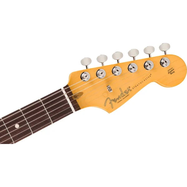 Fender American Professional Classic Stratocaster HSS Electric Guitar - Faded Sherwood Green Metallic detail image 8
