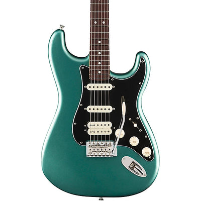 Fender American Professional Classic Stratocaster HSS Electric Guitar - Faded Sherwood Green Metallic product image