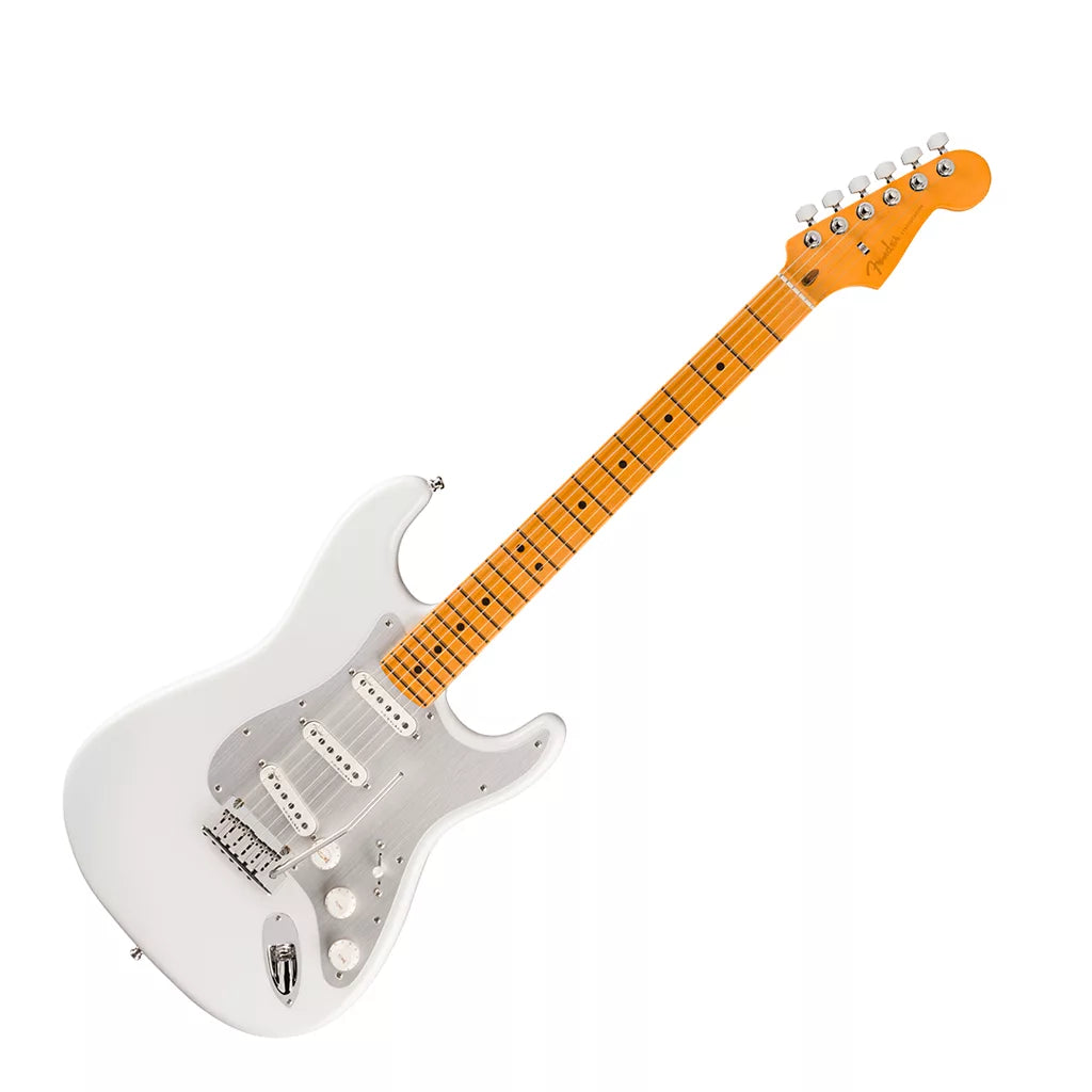 Fender American Ultra II Stratocaster Electric Guitar – Avalanche detail image 4