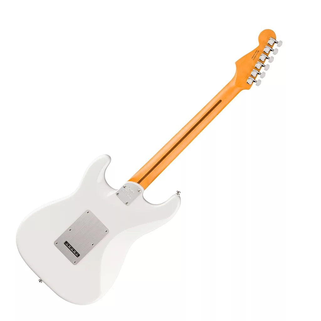 Fender American Ultra II Stratocaster Electric Guitar – Avalanche detail image 5