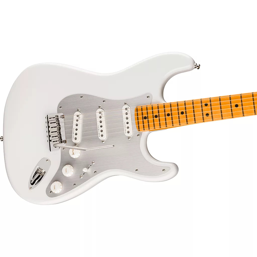 Fender American Ultra II Stratocaster Electric Guitar – Avalanche detail image 3