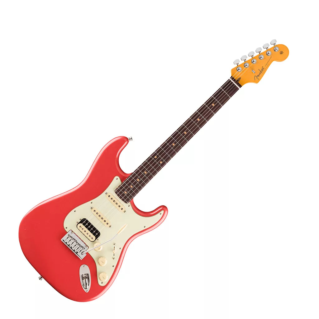 Fender American Ultra Luxe Vintage '60s Stratocaster Electric Guitar - Fiesta Red detail image 2