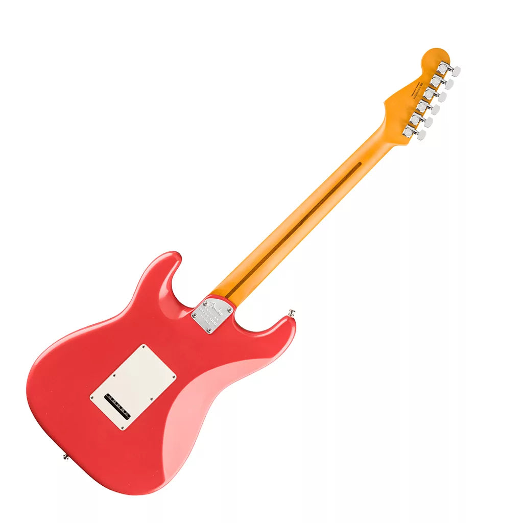 Fender American Ultra Luxe Vintage '60s Stratocaster Electric Guitar - Fiesta Red detail image 3