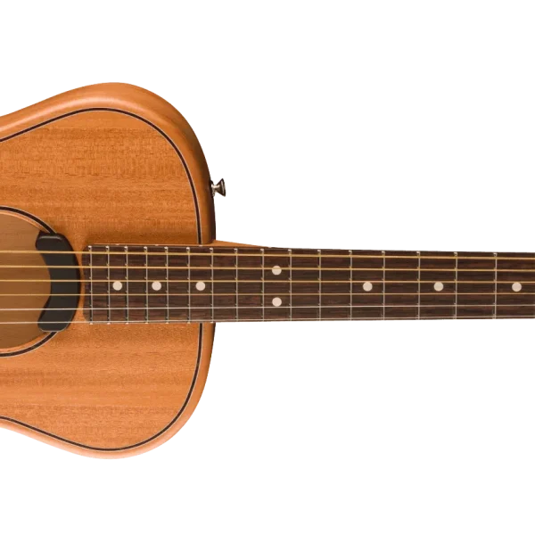 Fender Highway Series Parlor Acoustic Guitar - Mahogany detail image 6