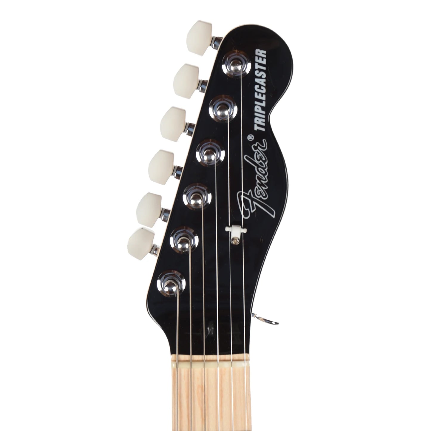 Fender Jack White Triplecaster Telecaster Electric Guitar - Black detail image 5