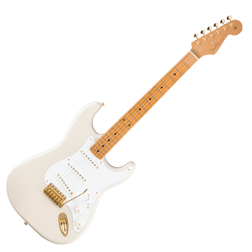 Fender Limited Edition Vintera II 50S Stratocaster - White Blonde detail image 2