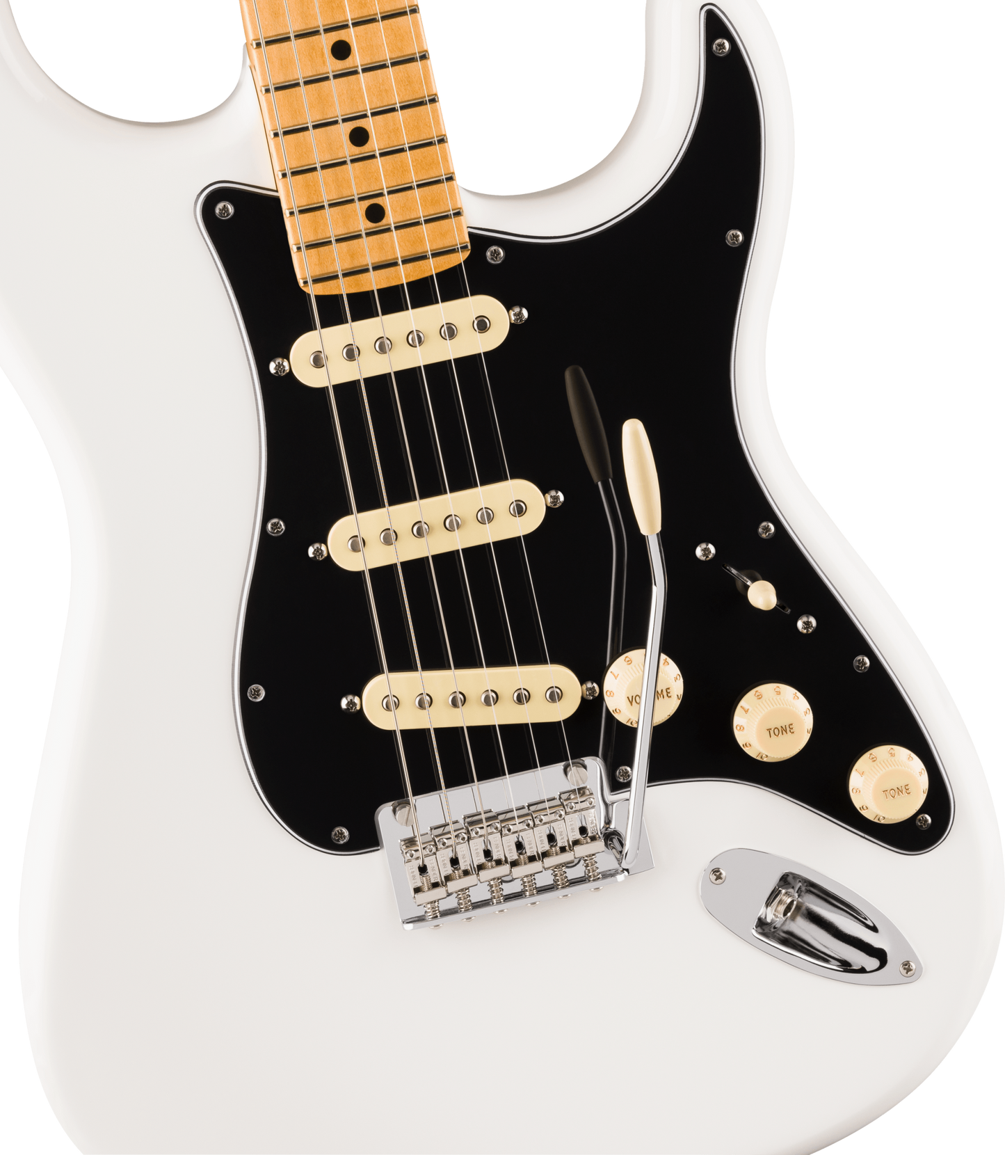 Fender Player II Stratocaster Electric Guitar - Polar White detail image 2