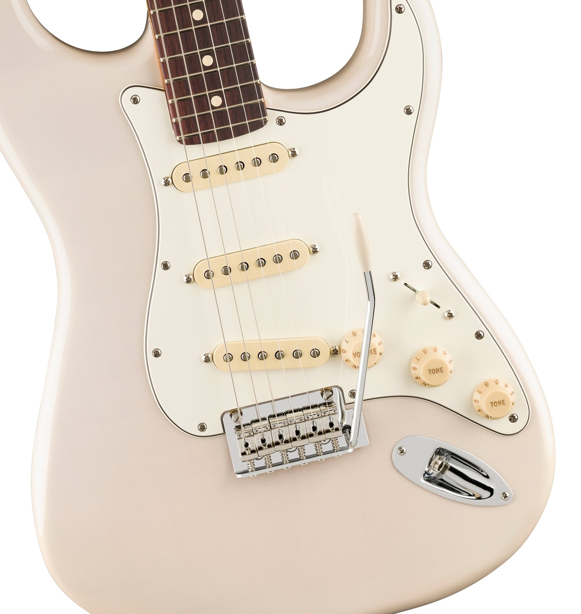 Fender Player II Stratocaster Electric Guitar - White Blonde detail image 2