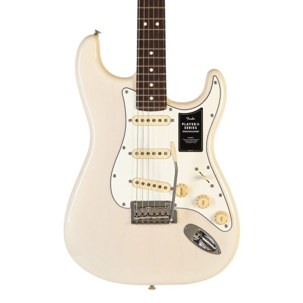 Fender Player II Stratocaster Electric Guitar - White Blonde detail image 6