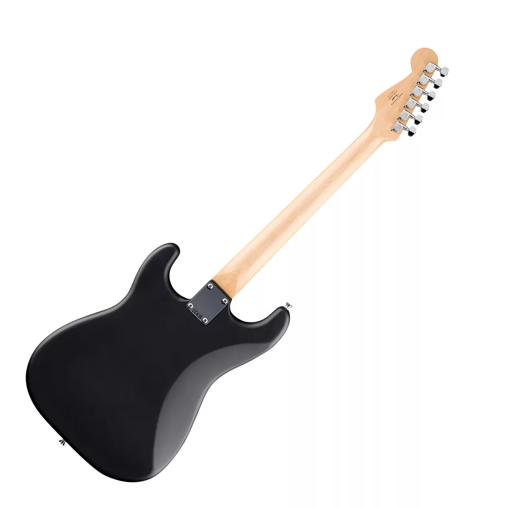 Fender Squier Debut Stratocaster HSS Electric Guitar – Black detail image 4