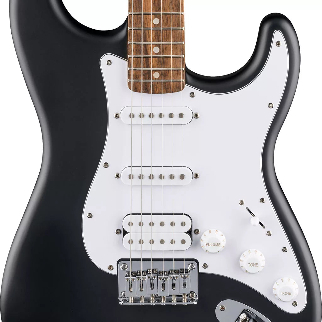 Fender Squier Debut Stratocaster HSS Electric Guitar – Black detail image 2