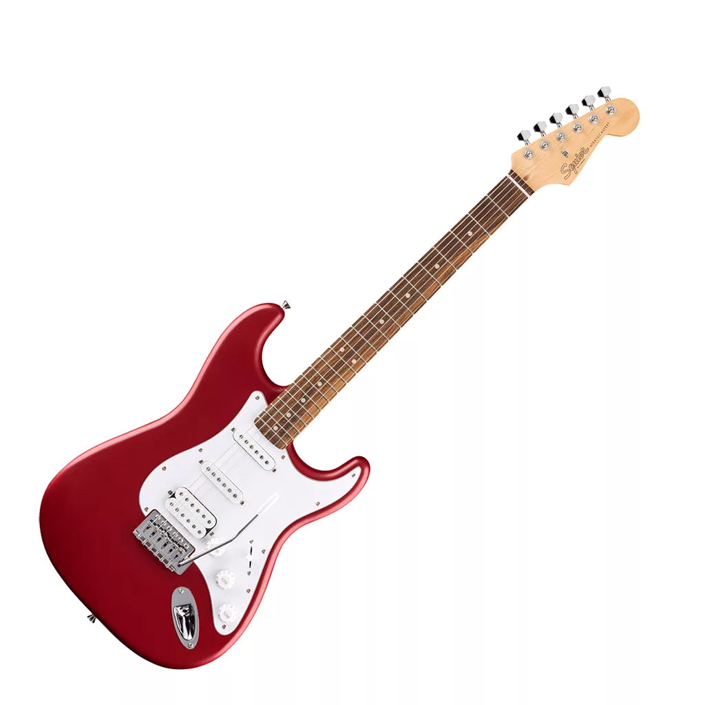 Fender Squier Debut Stratocaster HSS Electric Guitar – Laurel Fingerboard – Dakota Red detail image 2