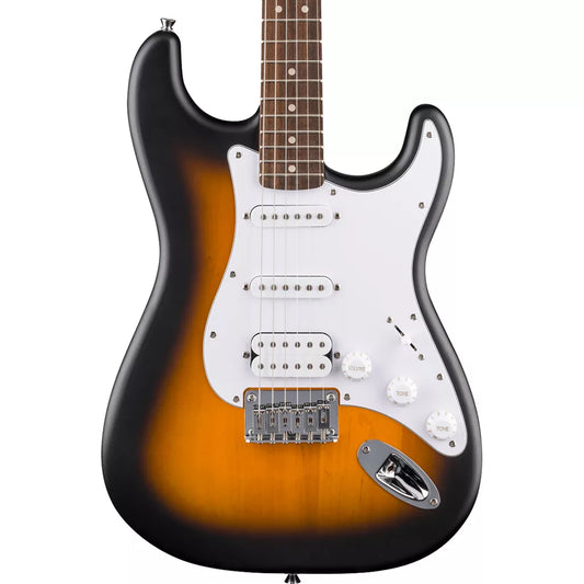 Fender Squier Debut Stratocaster HT HSS Electric Guitar – Laurel Fingerboard – 2-Color Sunburst product image