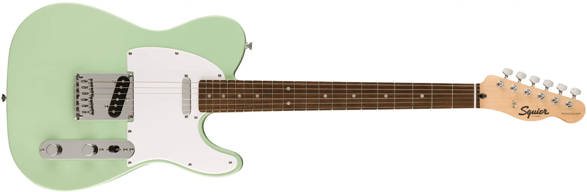 Fender Squier FSR Sonic Telecaster Electric Guitar - Surf Green detail image 2
