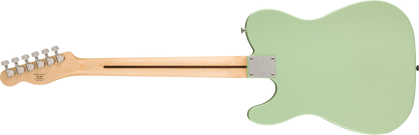 Fender Squier FSR Sonic Telecaster Electric Guitar - Surf Green detail image 3