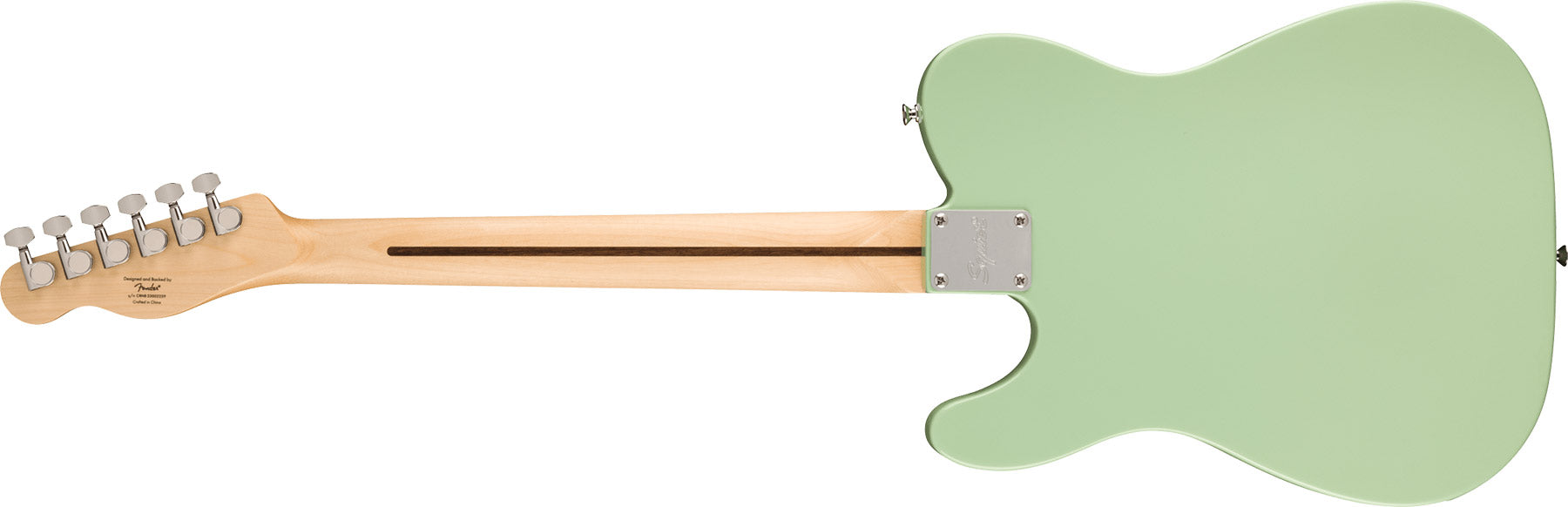 Fender Squier FSR Sonic Telecaster Electric Guitar - Surf Green detail image 3