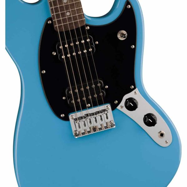 Fender Squier Sonic Mustang Electric Guitar - California Blue detail image 9
