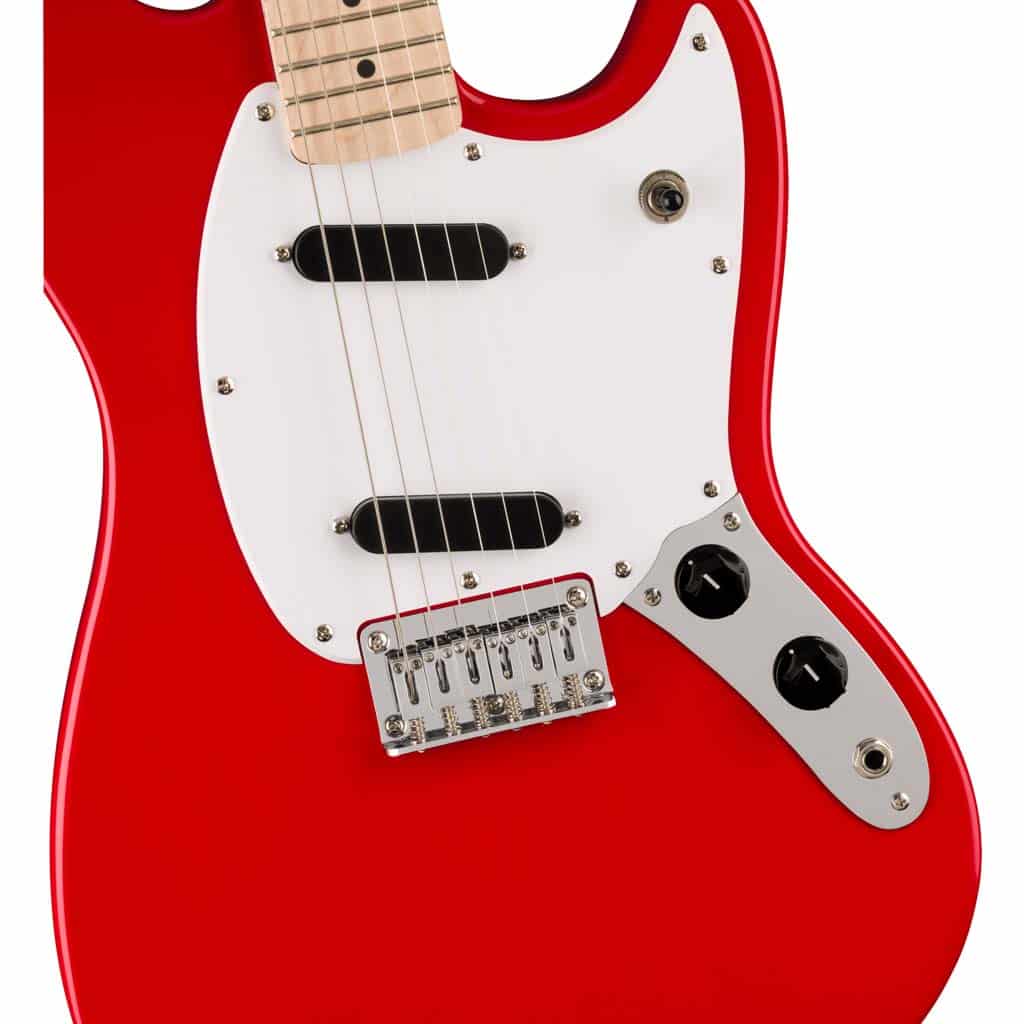 Fender Squier Sonic Mustang Electric Guitar - Torino Red detail image 2