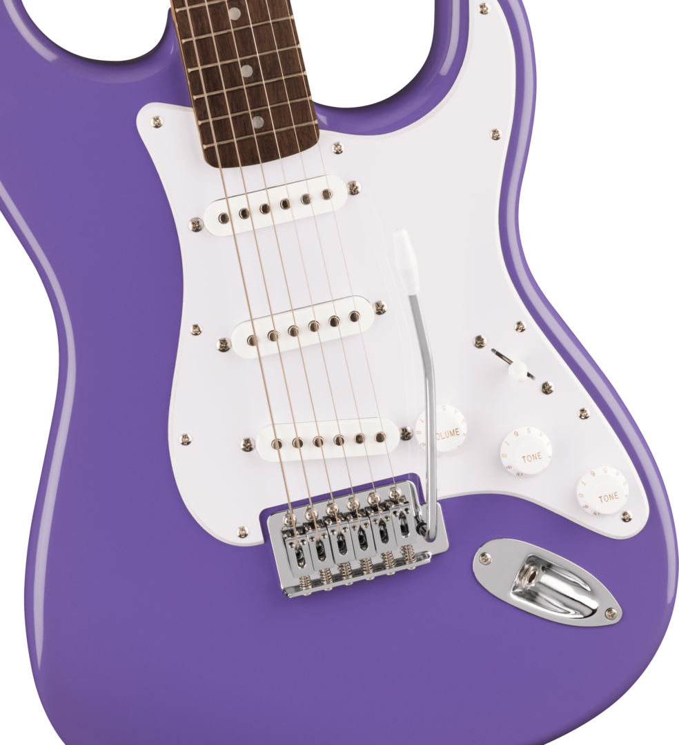 Fender Squier Sonic Stratocaster Electric Guitar - Ultraviolet detail image 4