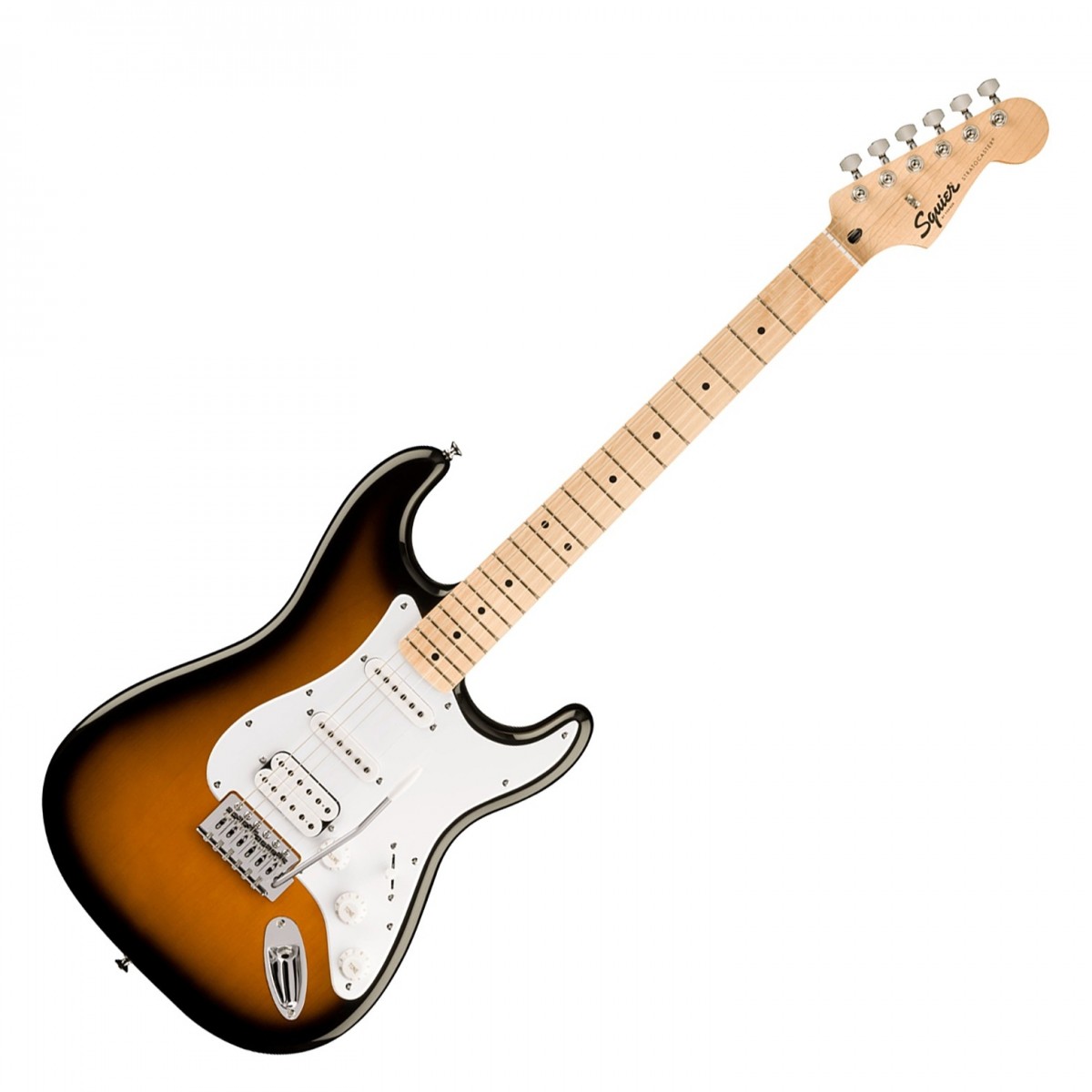 Fender Squier Sonic Stratocaster HSS Electric Guitar - 2-Color Sunburst detail image 2
