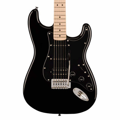 Fender Squier Sonic Stratocaster HSS Electric Guitar - Black product image