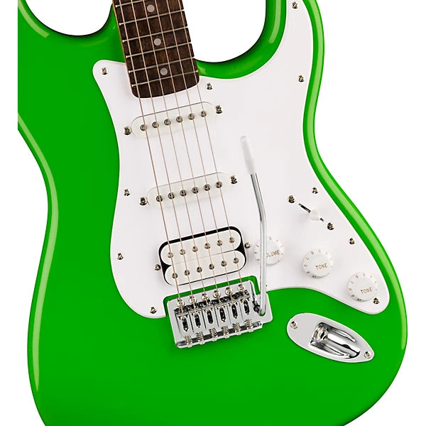 Fender Squier Sonic Stratocaster Electric Guitar - Lime Green detail image 4