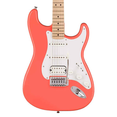 Fender Squier Sonic Stratocaster HSS Electric Guitar - Tahitian Coral product image