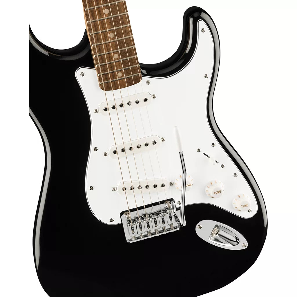Fender Squier Stratocaster Electric Guitar Mustang Micro Pack detail image 6