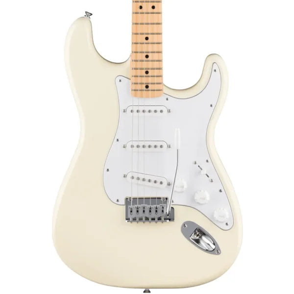 Fender Standard Stratocaster Electric Guitar - Olympic White detail image 5