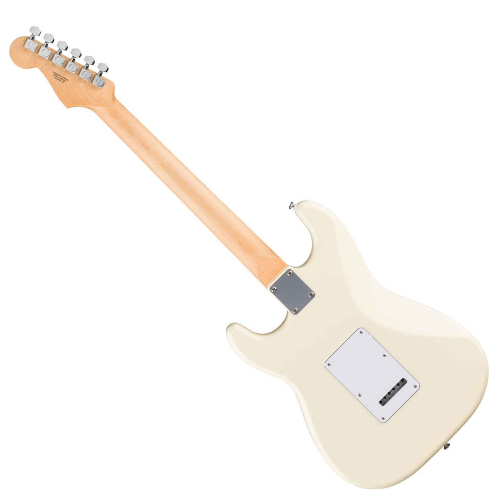 Fender Standard Stratocaster Electric Guitar - Olympic White detail image 3