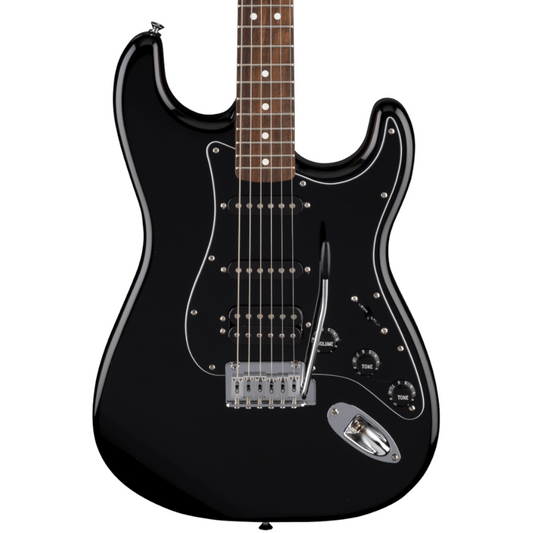 Fender Standard Stratocaster HSS Electric Guitar - Black product image
