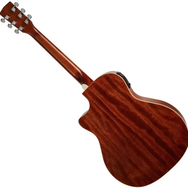Cort GA-MEDX Mahogany Acoustic Guitar – Open Pore Mahogany detail image 10