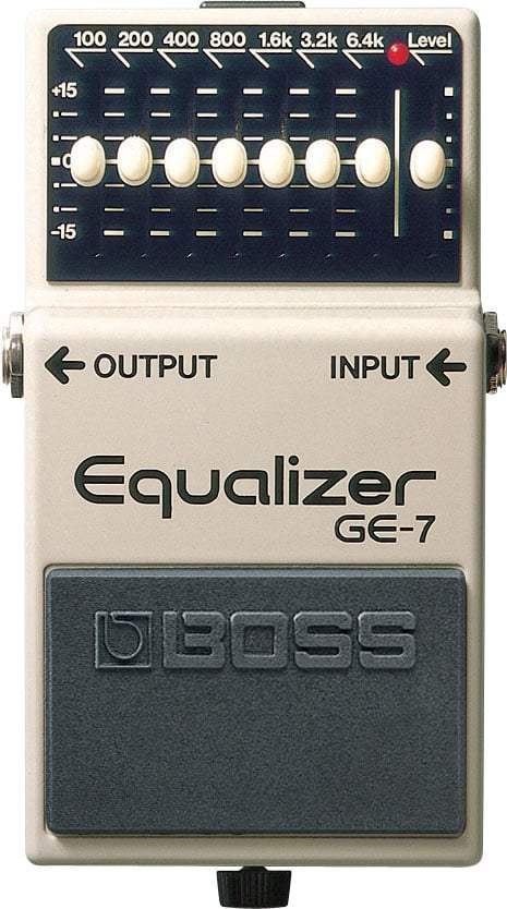 BOSS GE7 Equalizer Guitar Effects Pedal - Boss - VisionSounds South Africa