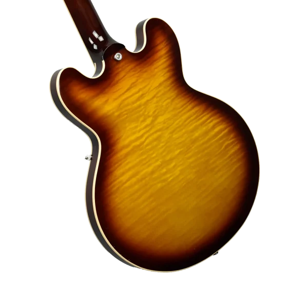 Gibson ES-335 Figured Semi-hollowbody Electric Guitar - Iced Tea detail image 8