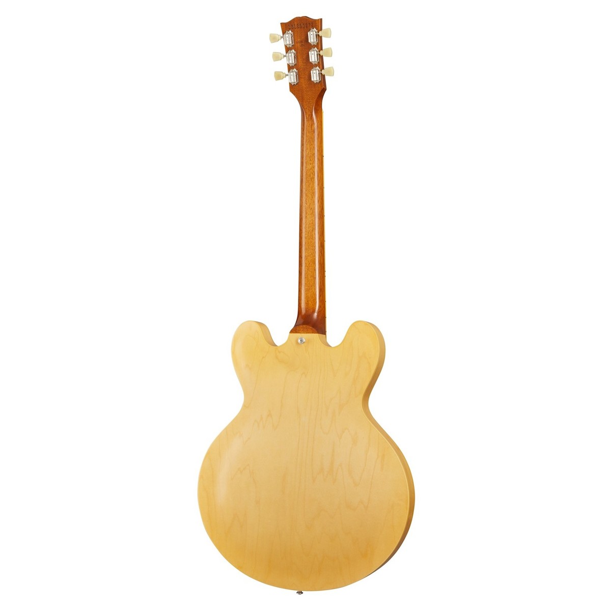 Gibson ES-335 Satin - Satin Vintage Natural Semi-hollowbody Electric Guitar detail image 3